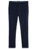 Scotch & Soda Chinobroek donkerblauw