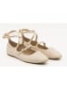 Bellucci Ballerinas in Beige