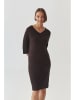 TATUUM Strickkleid in Schwarz