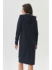TATUUM Gebreide jurk donkerblauw/crème