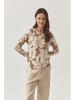 TATUUM Pullover in Beige/ Weiß