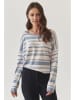 TATUUM Sweter w kolorze błękitno-białym