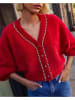 LA Angels Cardigan in Rot
