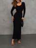 LA Angels Kleid in Schwarz