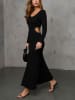 LA Angels Kleid in Schwarz