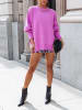 LA Angels Sweter w kolorze fioletowym