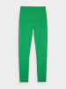 4F Legginsy sportowe w kolorze zielonym