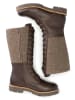 TRAVELIN' Leder-Stiefel "Hellvik" in Dunkelbraun