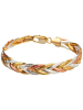 LA CHIQUITA Vergold./ Rosévergold. Armkette