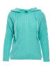 made of emotion Bluza w kolorze turkusowym