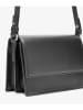 LIEBESKIND BERLIN Leder-Umhängetasche in Schwarz - (B)18 x (H)13 x (T)8 cm