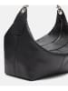 LIEBESKIND BERLIN Leren schoudertas zwart - (B)24 x (H)16 x (D)14 cm