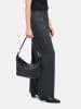 LIEBESKIND BERLIN Leder-Schultertasche in Schwarz - (B)24 x (H)16 x (T)14 cm