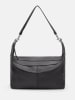 LIEBESKIND BERLIN Leder-Schultertasche in Schwarz - (B)30 x (H)19 x (T)17 cm