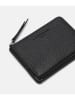 LIEBESKIND BERLIN Leder-Geldbörse in Schwarz - (B)13 x (H)9 x (T)1 cm