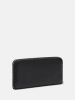 LIEBESKIND BERLIN Leder-Geldbörse in Schwarz - (B)19 x (H)9 x (T)2 cm