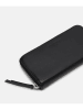 LIEBESKIND BERLIN Leder-Geldbörse in Schwarz - (B)19 x (H)9 x (T)2 cm