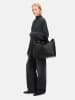 LIEBESKIND BERLIN Leren handtas zwart - (B)38 x (H)35 x (D)15 cm