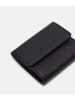 LIEBESKIND BERLIN Leder-Geldbörse in Schwarz - (B)11,6 x (H)9,5 x (T)2 cm