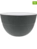 Zak Designs 6er-Set: Schalen "Mono" in Anthrazit - Ø 13 cm