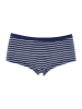 COTONELLA Panty in Dunkelblau/ Weiß