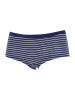 COTONELLA Panty in Dunkelblau/ Weiß