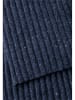 Camel Active Merinowollen sjaal donkerblauw - (L)180 x (B)22 cm