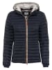 Camel Active Doorgestikte jas donkerblauw