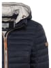 Camel Active Doorgestikte jas donkerblauw