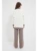 trendyol 2tlg. Outfit in Weiß/ Taupe