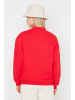 trendyol Sweatshirt in Rot