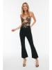 trendyol Spijkerbroek - flare fit - zwart