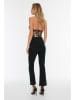 trendyol Dżinsy - Flare fit - w kolorze czarnym