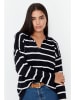 trendyol Pullover in Schwarz/ Weiß