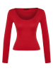 trendyol 2-delige set: longsleeves zwart/rood