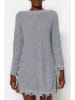 trendyol Strickkleid in Grau