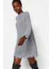 trendyol Strickkleid in Grau