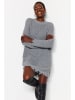 trendyol Strickkleid in Grau