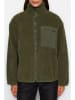 trendyol Fleece vest donkergroen