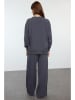 trendyol 2-delige outfit antraciet