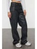 trendyol Hose in Schwarz