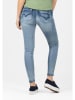 Timezone Dżinsy "Sanya" - Skinny fit - w kolorze błękitnym