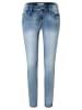 Timezone Dżinsy "Sanya" - Skinny fit - w kolorze błękitnym