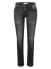 Timezone Spijkerbroek "Tahila" - slim fit - zwart