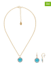 U.S. Polo Assn. 2tlg. Schmuckset: Halskette und Ohrhänger