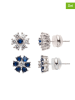 U.S. Polo Assn. 2er-Set: Ohrstecker mit Kristallen