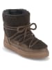 INUIKII Winterboots "Curly" in Braun