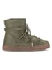 INUIKII Leder-Winterboots "Nappa" in Grün