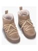 INUIKII Botki zimowe "Classic Sneaker Low" w kolorze beżowym