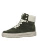 Ara Shoes Leder-Sneakers in Khaki/ Creme